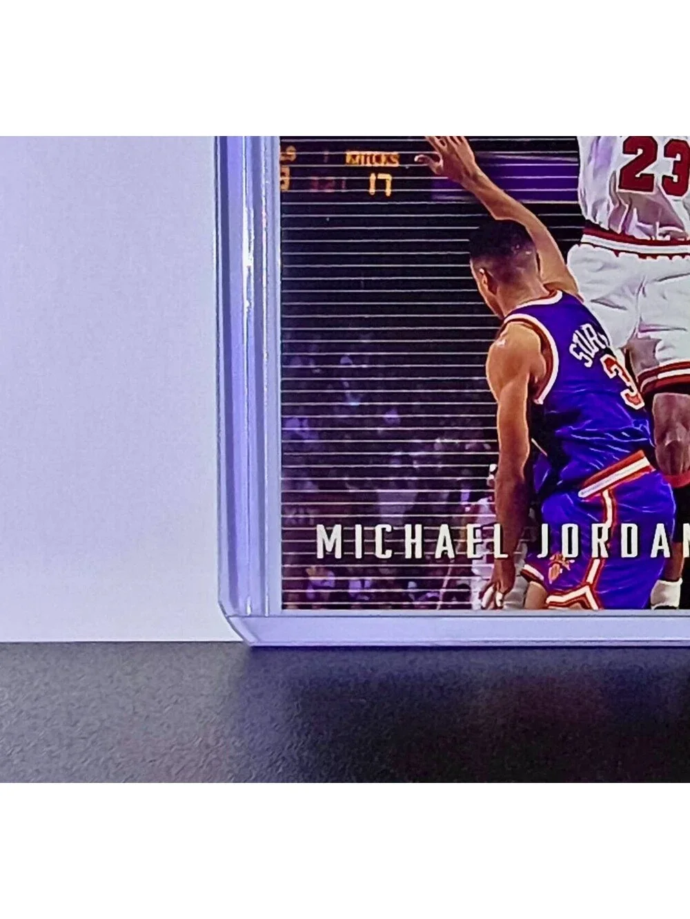 Michael Jordan 1993-94 Skybox Premium Edition NBA on NBC #14 HOF Card Bulls